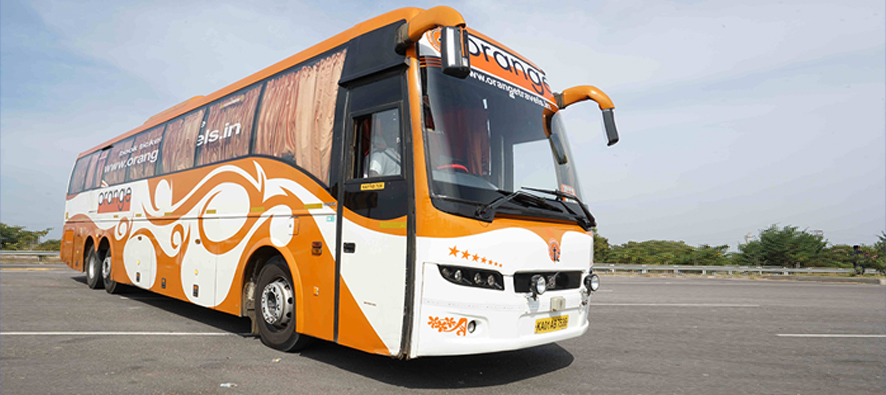 orange tours and travels kompally